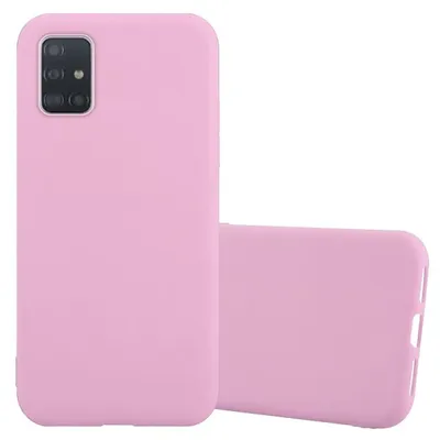 Obrázok produktu pre Cadorabo puzdro pre Samsung Galaxy A72 4G / 5G ochranné puzdro v ružovej farbe puzdro na mobilný telefón TPU silikónový kryt