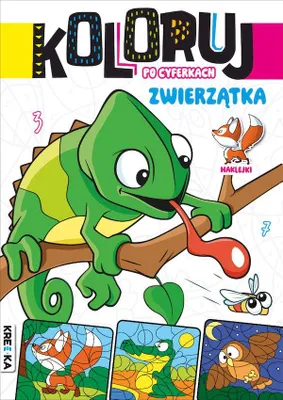 Immagine prodotto di Kolorowanka dla dzieci Zwierzątka Koloruj po cyferkach