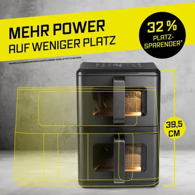 Produktbild von GOURMETmaxx Heißluft-Fritteuse 2400W