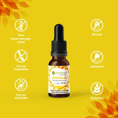 Produktbild von Vitamin D3 Liquid 1.000 i.E., 15ml