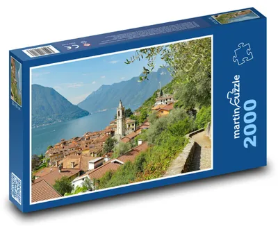 Obrázek produktu pro Puzzle 2000 Jezero Como - Sala Comacina - martinpuzzle