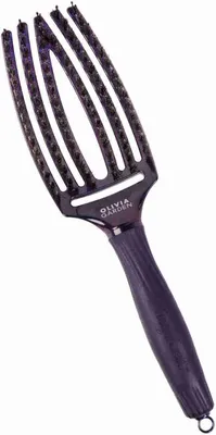 Produktbild von Olivia Garden Bürste Olivia Garden Fingerbrush Medium ID1827 Amethyst 1Stuks