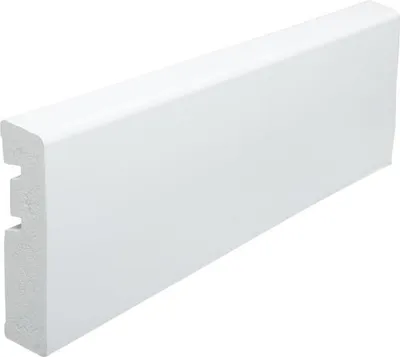 Produktbild von Primo Fußleiste 2500 x 65 x 15 mm weiß