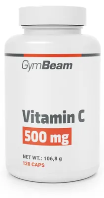 Produktbild von GymBeam - Vitamin C 500 mg, 120 Kapseln