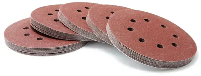 Produktbild von PolishLook Schleifscheiben Klett 125mm 8-Loch 10 Stück