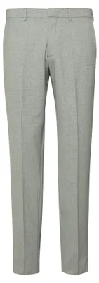 Produktbild von s.Oliver Hose aus feinem Material mit Hahnentritt-Muster und Reißverschluss