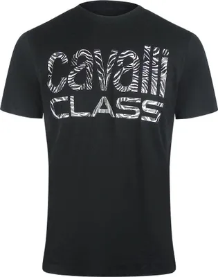 Produktbild von Cavalli Class - T-Shirt für Herren, Logo SY745 (XL) (Schwarz)
