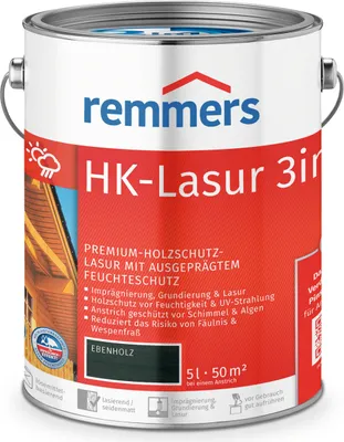 Produktbild von Remmers HK-Lasur 3in1 teak (RC-545) 5 l, Holzlasur aussen