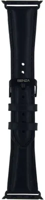 Imagen del producto de Correa de cuero Senza para Apple Watch de 42 mm, color  intenso