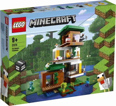 Obrázek produktu pro Lego Minecraft Moderní dům na stromě 21174