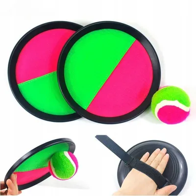 Produktbild von Gazelo Catchball Geschicklichkeitsspiel 2 Fänger Ball