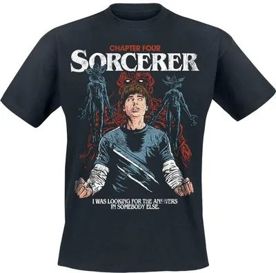 Produktbild von Stranger Things T-Shirt Herren Season 5 - Will The Sorcerer schwarz S