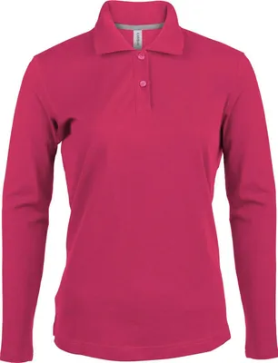 Produktbild von Kariban Damen Piqué Poloshirt Langarm