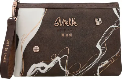 Produktbild von Anekke Nature Shodō Clutch Brown dunkelbraun