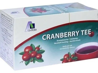 Obrázek produktu pro Avitale brusinkový čaj, 20 kapslí Filtrační sáček