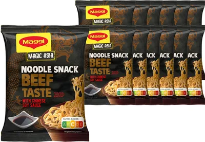 Produktbild von MAGGI Magic Asia Nudel Snack (12 x 62g)