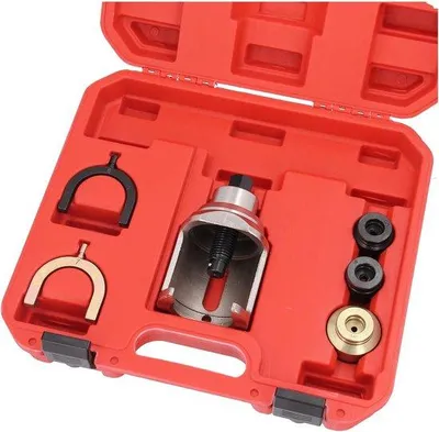 Productafbeelding van Draagarm Gereedschap - Kogelgewricht Trekker - Ophanging Reparatie - Tijdbesparend Ontwerp - 3 Delige Set