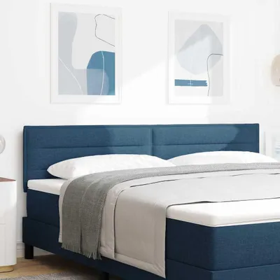 Produktbild von Möbel Kopfteil Höhenverstellbar mit Kopfteil Blau 180 cm Stoff - Kopfteile 42007033