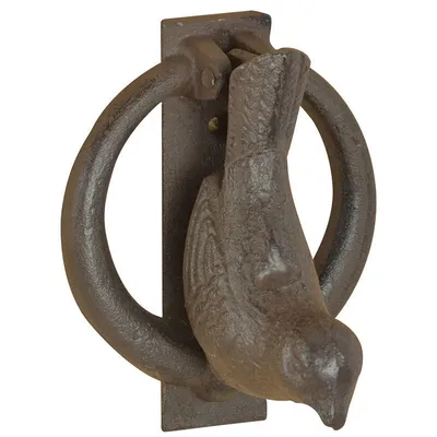 Produktbild von Esschert Design Türklopfer Vogel; LH235; 9,0x7,5x11,4 cm