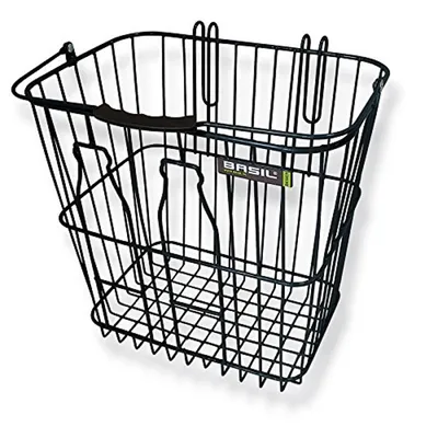 Produktbild von Fahrradkorb Basil Bottle Basket für Milchflaschen - Hinterrad - Schwarz