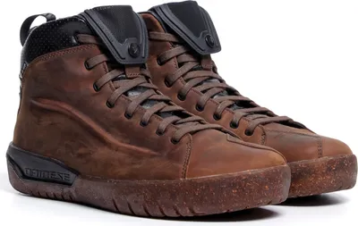 Image de Chaussures de moto Dainese Metractive D-WP Marron / Caoutchouc naturel 40
