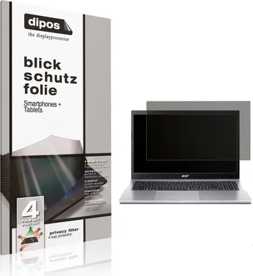 Produktbild von Blickschutzfolie für Acer Aspire 3 matt Schutzfolie Folie Display Schutz dipos