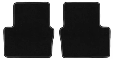 Immagine prodotto di Tappetini posteriori in moquette per Mazda 2 III 2015- (hatchback) – 2 pezzi, neri, su misura – Wielganizator LUX