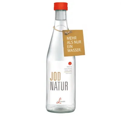 Obrázek produktu pro Stolní voda - přírodní jód 0,33 l včetně zálohy 15 centů