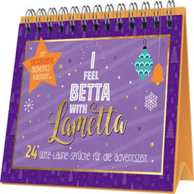 Image de I feel betta with Lametta | 24 proverbes de bonne humeur pour la période de l'Avent