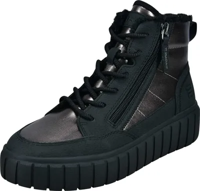 Produktbild von Bagatt Boot - Schwarz / Metallic Leder/Synthetik : 36 : Normal Größe: 36 Weite: Normal