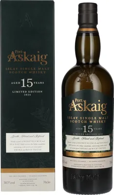 Produktbild von Port Askaig Islay 15 Years Old Islay Single Malt Limited Edition 2024 50,5% Vol. 0,7l in Geschenkbox