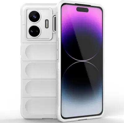 Produktbild von Realme GT Neo 5 Hülle, Weich TPU Silikon Stossfest Anti-rutsch Schutzhülle für Realme GT Neo 5 Weiß