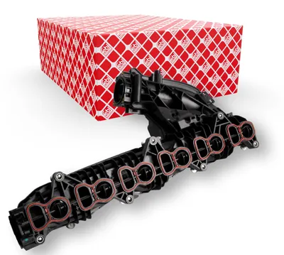 Produktbild von febi bilstein 176957 Ansaugkrümmer ohne Drallklappenstellmotor, mit Dichtung, 1