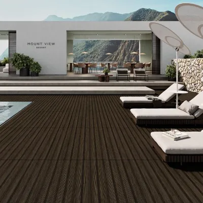 Productafbeelding van CASA39, keramische vloertegel met houtmotief, 20x120 cm, Margres Deck Plus
