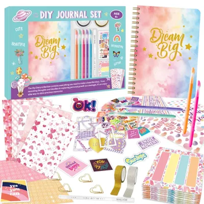 Productafbeelding van Omgoods - DIY Dagboekset voor Creatieve Meisjes