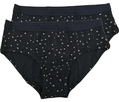 Produktbild von 2x Herren Slips Unterhosen Unterwäsche Baumwolle, Muster1/M/5