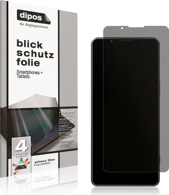 Produktbild von Blickschutzfolie für Sony Xperia 1 VII matt Schutzfolie Folie Display Schutz dipos
