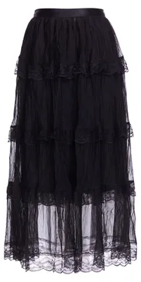 Image de Jupe pour femme BIANY - noire, taille S