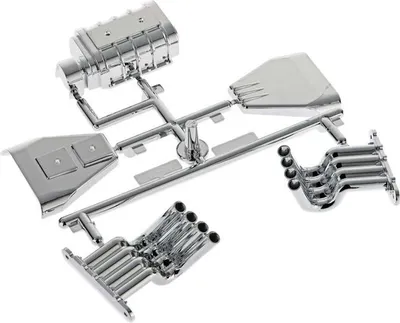 Produktbild von Axial AX31355 Monster Truck Motor Details (Chrome)