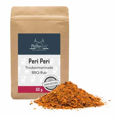 Produktbild von Pfefferdieb - Peri Peri - BBQ Rub, 60g