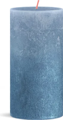 Immagine prodotto di Candela a colonna Bolsius Sunset sky blue - 13 cm / ø 7 cm