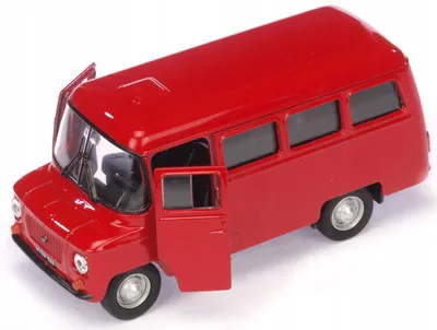 Obrázek produktu pro Welly Nysa 522 červený kovový model auta 1:34-1:39