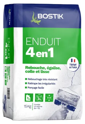 Productafbeelding van Bostik Enduit 4-in-1 poeder, 15 kg - Bostik