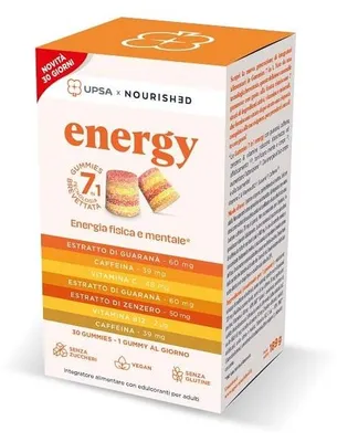 Imagen del producto de UPSA X NOURISHED ENERGY: 30 días. Nueva fórmula. 30 gomitas
