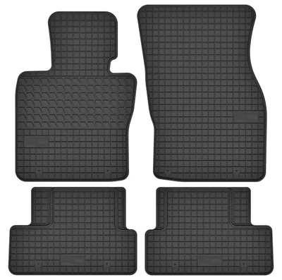 Productafbeelding van Rubberen automatten voor Mini Cooper III F56 2014-2024 (hatchback) – 4-delig, zwart, op maat – Wielganizator SolidTread