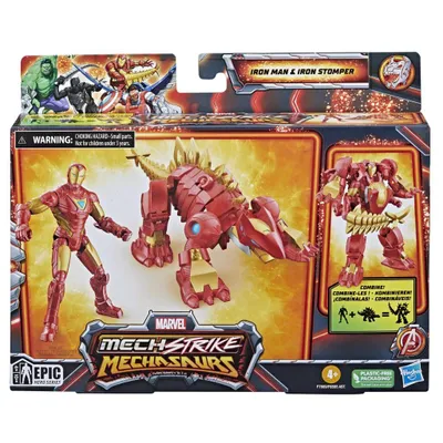 Immagine prodotto di Marvel Mech Strike Iron Man 10 cm