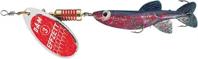 Image de Dam Minnow Spinner #2 5G Sinking Red/Glitter