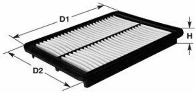 Immagine prodotto di Filtro aria CLEAN FILTER MA1164 Elemento filtro