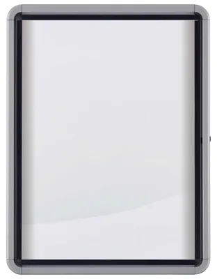 Produktbild von Nobo Schaukasten für den Außenbereich, magnetische Rückwand 8xA4, Drinnen, Silber, Weiß, Aluminium, Stahl, Standard, Schaukel