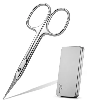 Obrázok produktu pre Nerezová chirurgická píla, 9 cm, strieborná, zakrivená čepeľ, extra ostrá, precízna